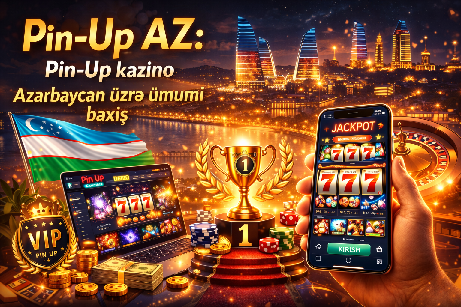 Pin Up AZ platformasında istifadəçi hesabının strukturu